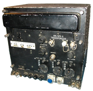 Front view of RT82/APX6 cabinet